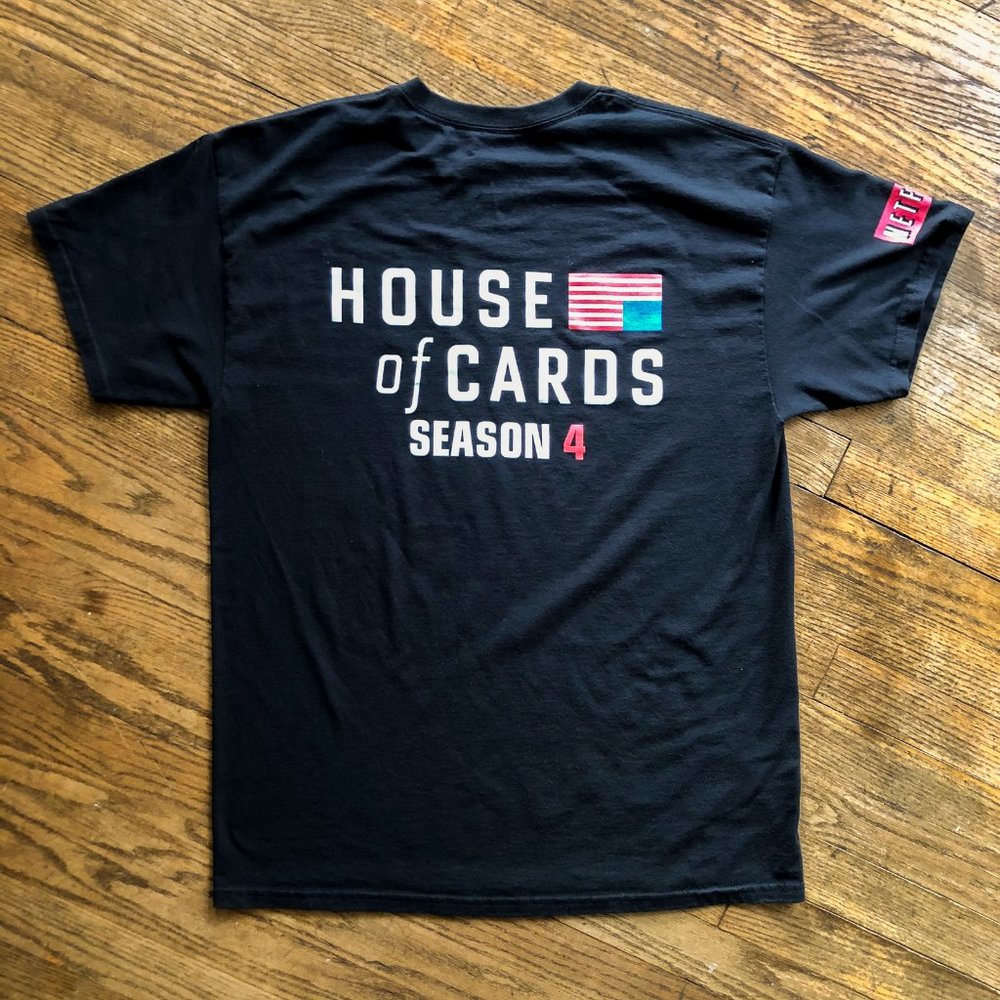 Netflix House of Cards Season 4 Catering Crew Tee
